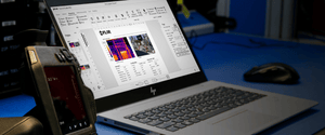 Visualize compressed air leaks with FLIR Thermal Studio