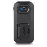 FLIR DM266 thermal imaging multimeter rear view showing the battery compartment