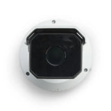 FLIR FCB-Series AI thermal bullet camera, front view of the lens window