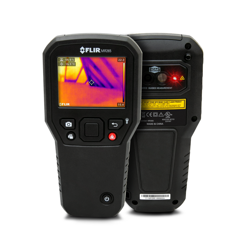 FLIR MR265 Moisture Meter and Thermal Imager with MSX® | GoThermal FLIR MR265 Moisture Meter and Thermal Imager with MSX® | GoThermal