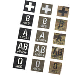 Infrared ID Mini Square Identity Patches 2.5cm x 2.5cm - 100 Pack - GoThermal